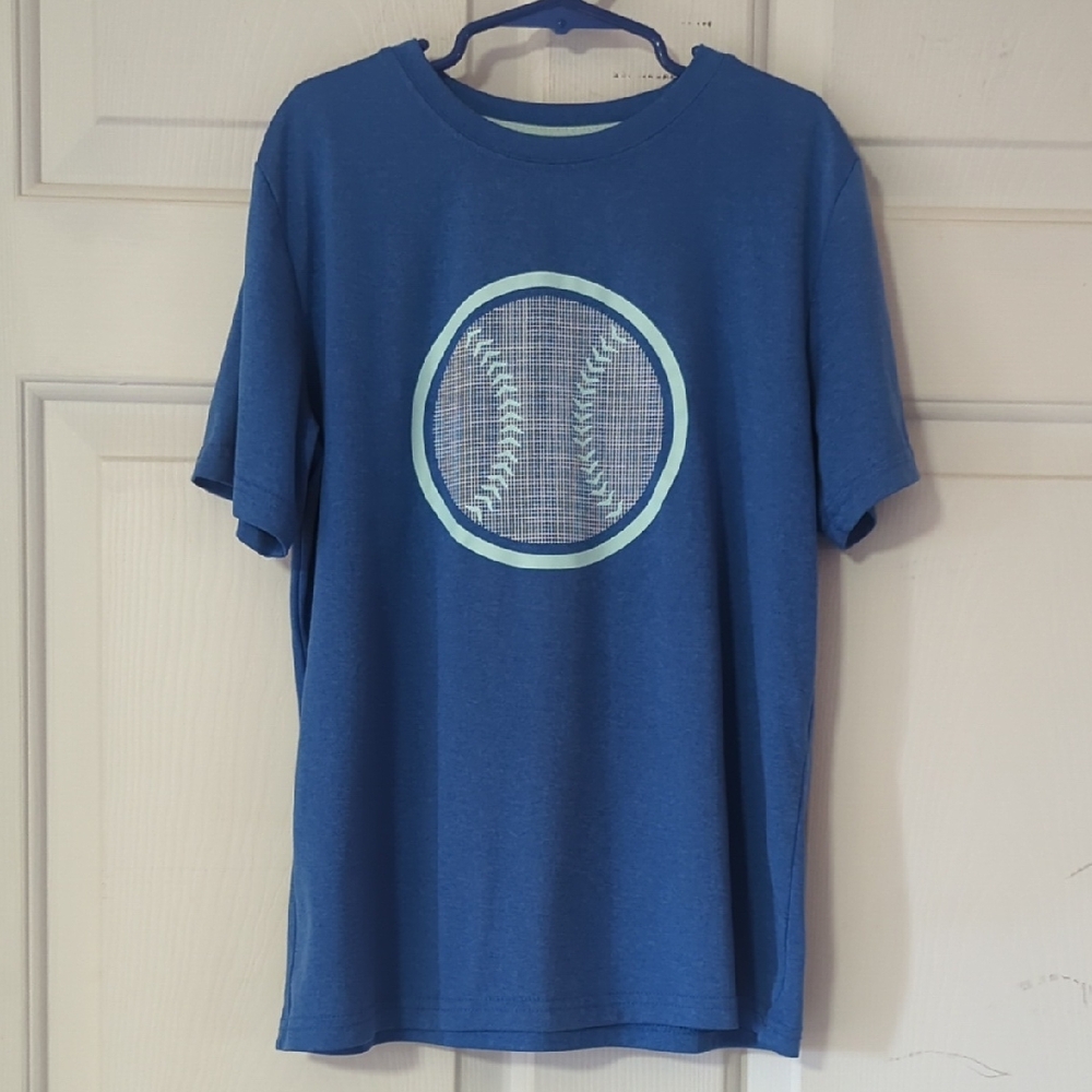 Baseball Short Sleeve Tee with Graphic Design